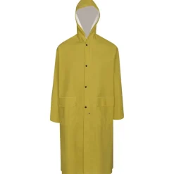 vidaXL Manteau de pluie long imperméable résistant à capuche XXL