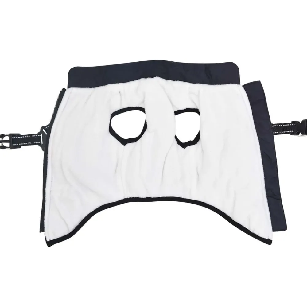 Articles Pour Animaux De Compagnie-vidaXL Manteau pour chien L36 Fleece et Polyester Bleu marine