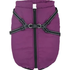 Articles Pour Animaux De Compagnie-vidaXL Manteau pour chien L44 Fleece et Polyester Pourpre