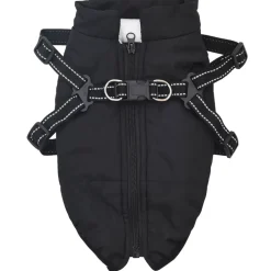 Articles Pour Animaux De Compagnie-vidaXL Manteau pour chien L40 Fleece et Polyester Noir