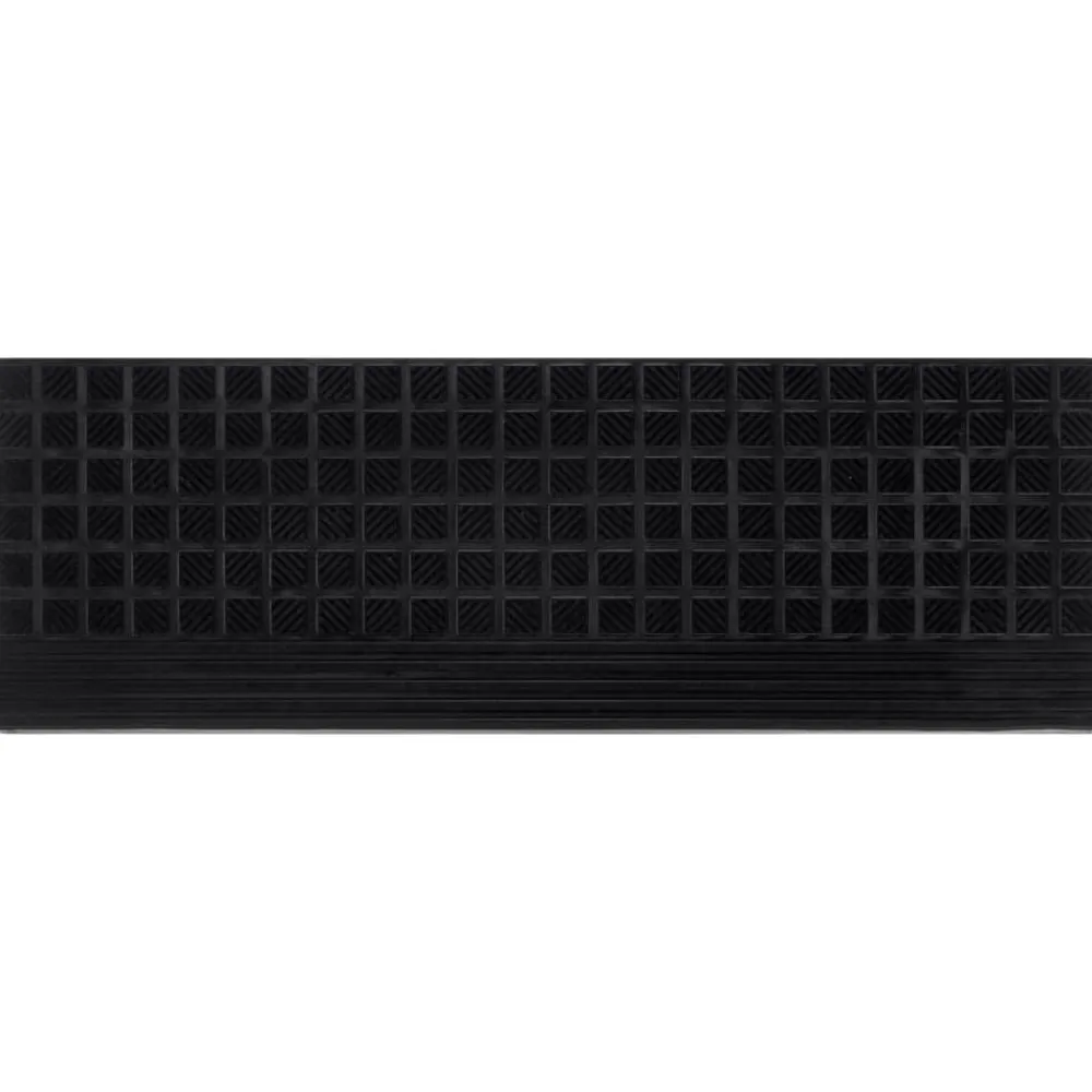 Produits Ménagers-vidaXL Marches d'escalier 5 pcs 25x75 cm caoutchouc