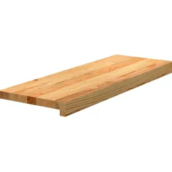 Produits Ménagers-vidaXL Marches d'escalier 4 pcs 70x25x2 cm chêne massif Marron clair