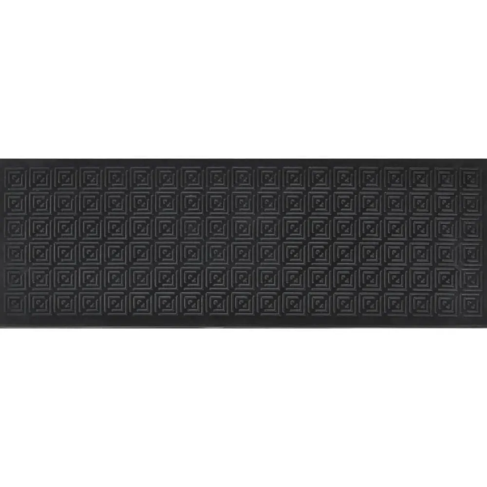 Produits Ménagers-vidaXL Marches d'escalier 5 pcs 25x75 cm caoutchouc