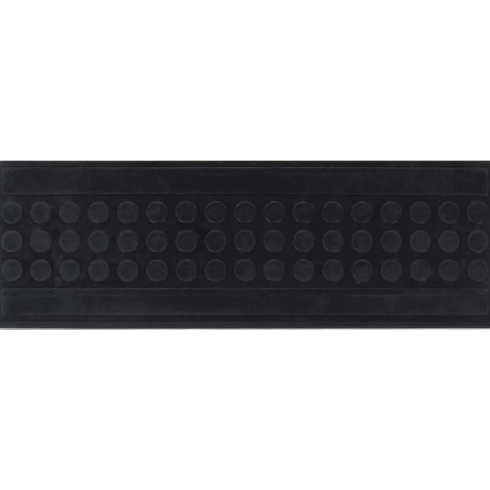 Produits Ménagers-vidaXL Marches d'escalier 5 pcs 25x75 cm caoutchouc