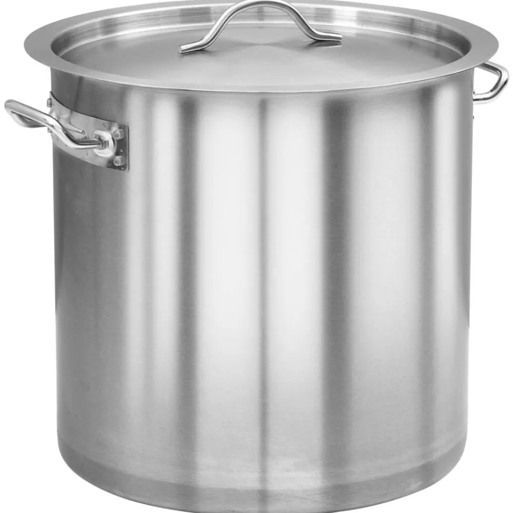 Arts De La Table & Arts Culinaires-vidaXL Marmite 26 L 32x32 cm Acier inoxydable