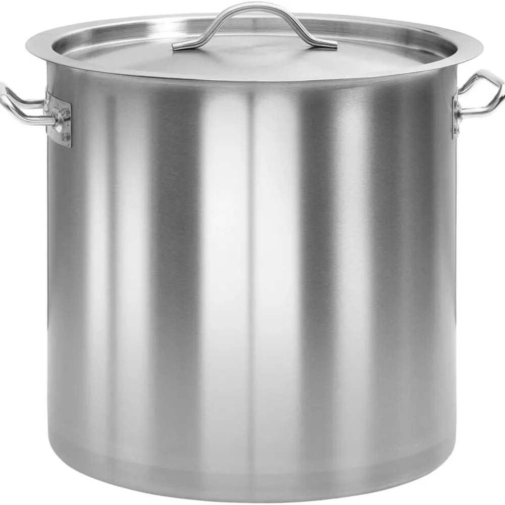 Arts De La Table & Arts Culinaires-vidaXL Marmite 26 L 32x32 cm Acier inoxydable