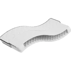 vidaXL Matelas à ressorts bonnell moyen 80x200 cm