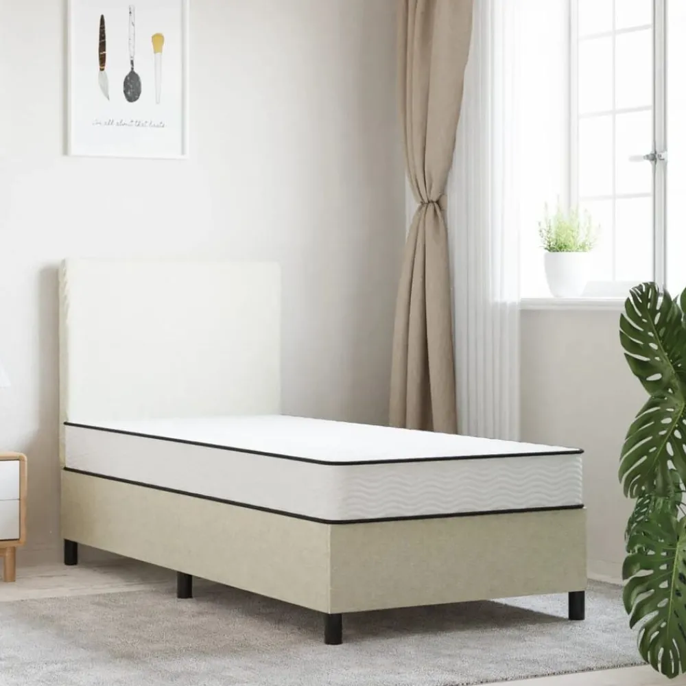 vidaXL Matelas à ressorts bonnell moyen 80x200 cm