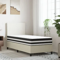 vidaXL Matelas à ressorts ensachés moyen 80x200 cm