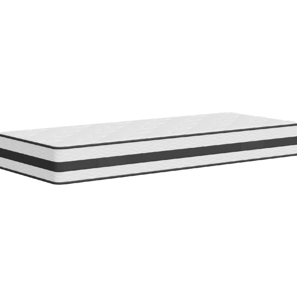 Lits & Accessoires-vidaXL Matelas à ressorts bonnell moyen 80x200 cm