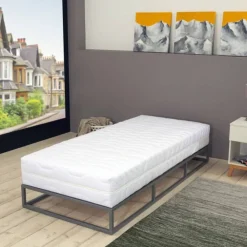 Lits & Accessoires-vidaXL Matelas 80 x 200 cm 7 zones Ressort ensaché 20 cm H3