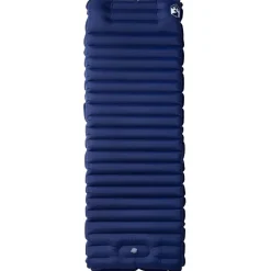 Loisirs De Plein Air-vidaXL Matelas de camping autogonflant oreiller 1 personne Bleu marine