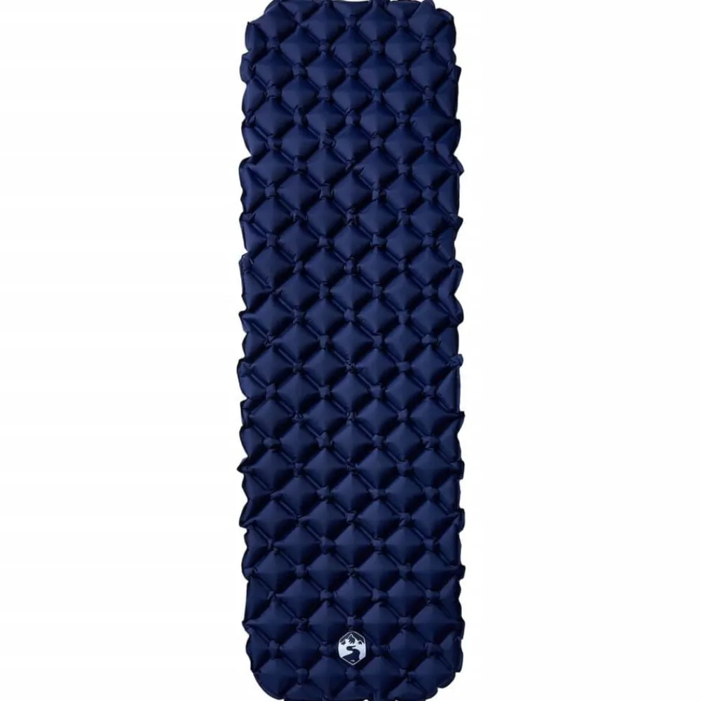 vidaXL Matelas de camping gonflable 1 personne 190x58x6 cm