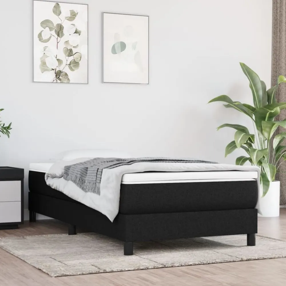 vidaXL Matelas de lit à ressorts ensachés fermeté moyenne 80x200x20 cm Tissu