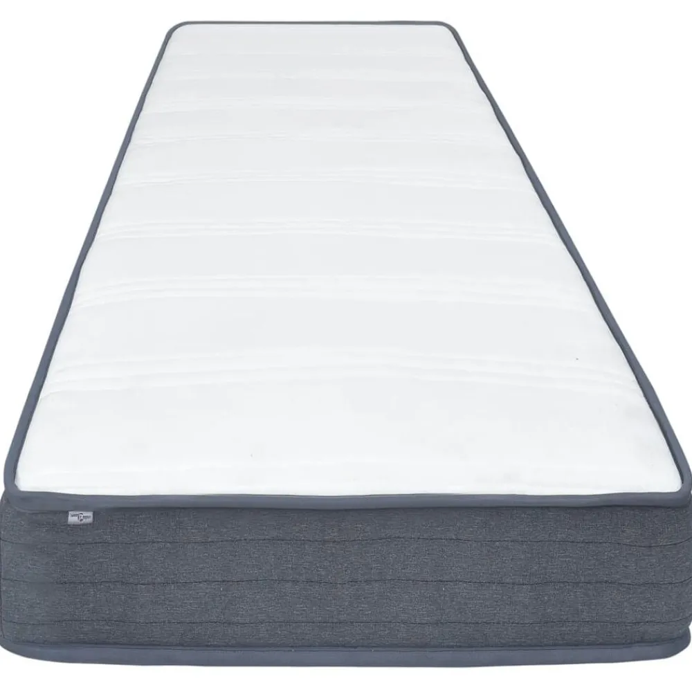 vidaXL Matelas de sommier tapissier fermeté moyenne 200x80x20 cm