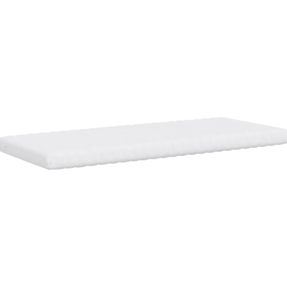 Lits & Accessoires-vidaXL Matelas en mousse blanc 80x200 cm 7 zones dureté 20 ILD