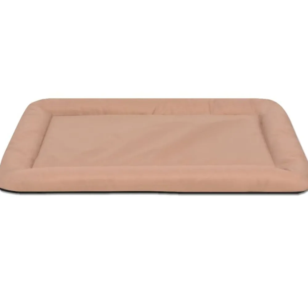Articles Pour Animaux De Compagnie-vidaXL Matelas pour chiens Taille M Beige