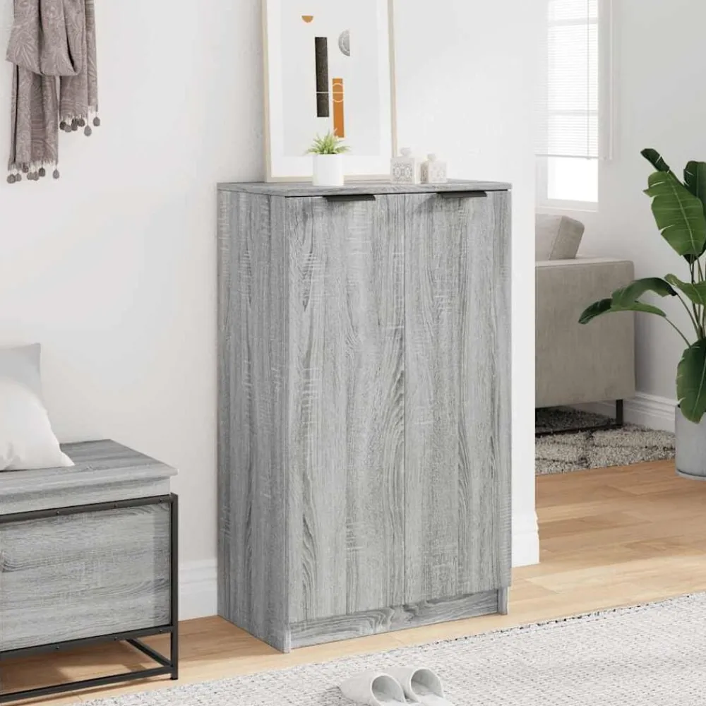 vidaXL Meuble à chaussures 59x35x100 cm Bois d'ingénierie