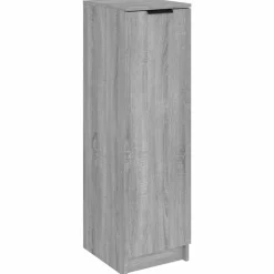 vidaXL Meuble à chaussures 30x35x100 cm Bois d'ingénierie