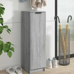 vidaXL Meuble à chaussures 30x35x100 cm Bois d'ingénierie