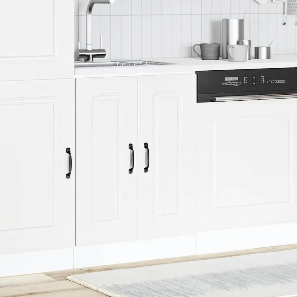 vidaXL Meuble bas pour évier Kalmar 60x46x81,5cm bois ingénierie