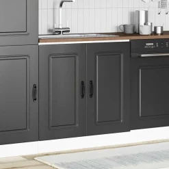 vidaXL Meuble bas pour évier Kalmar 80x46x81,5 cm bois ingénierie