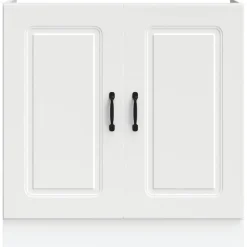 vidaXL Meuble bas pour évier Kalmar 80x46x81,5cm bois ingénierie