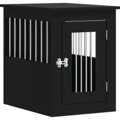 vidaXL Meuble de cage pour chiens 45x62x59 cm bois d'ingénierie