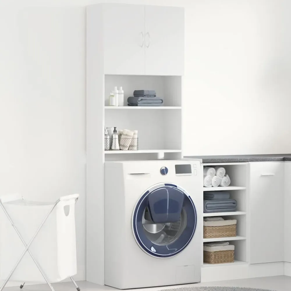 vidaXL Meuble de machine à laver bois d'ingénierie