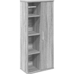vidaXL Meuble de salle de bain avec porte-rouleau