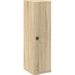 vidaXL Meuble de salle de bain avec porte-rouleau chêne sonoma