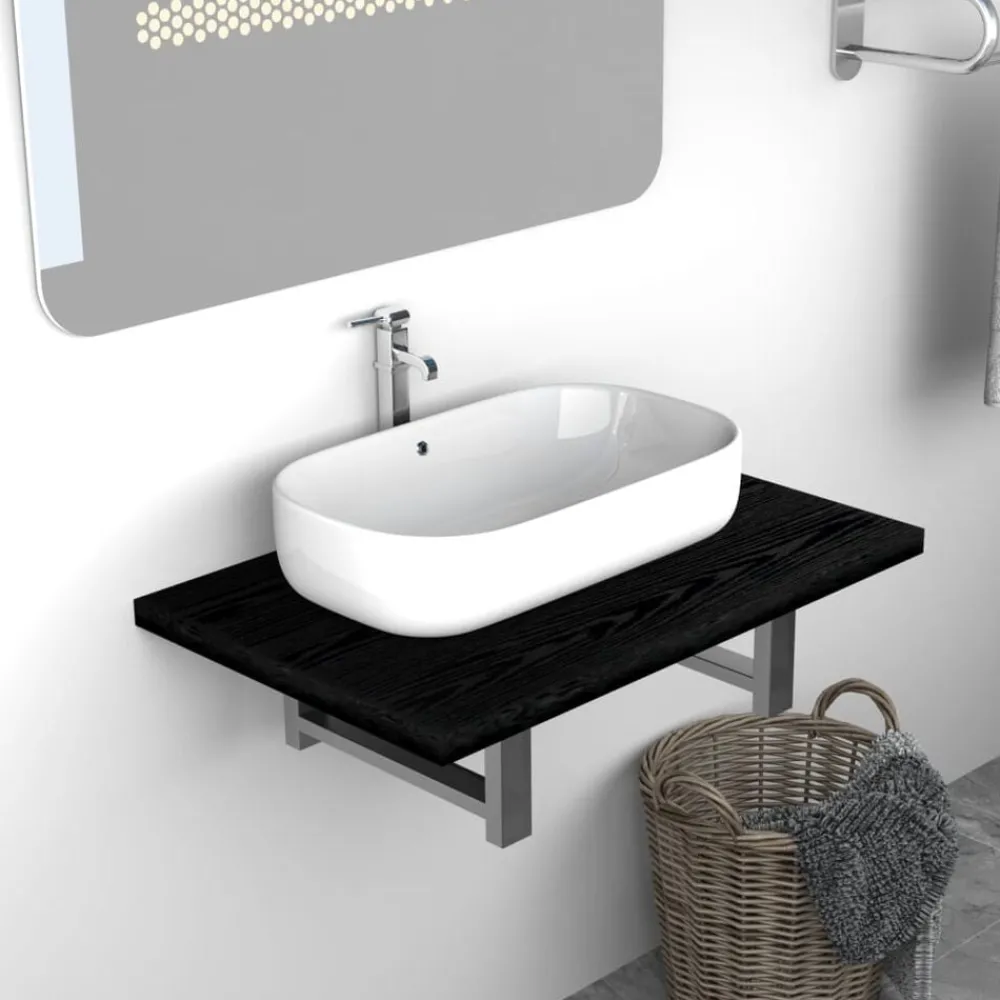 vidaXL Meuble de salle de bain 60x40x16,3 cm