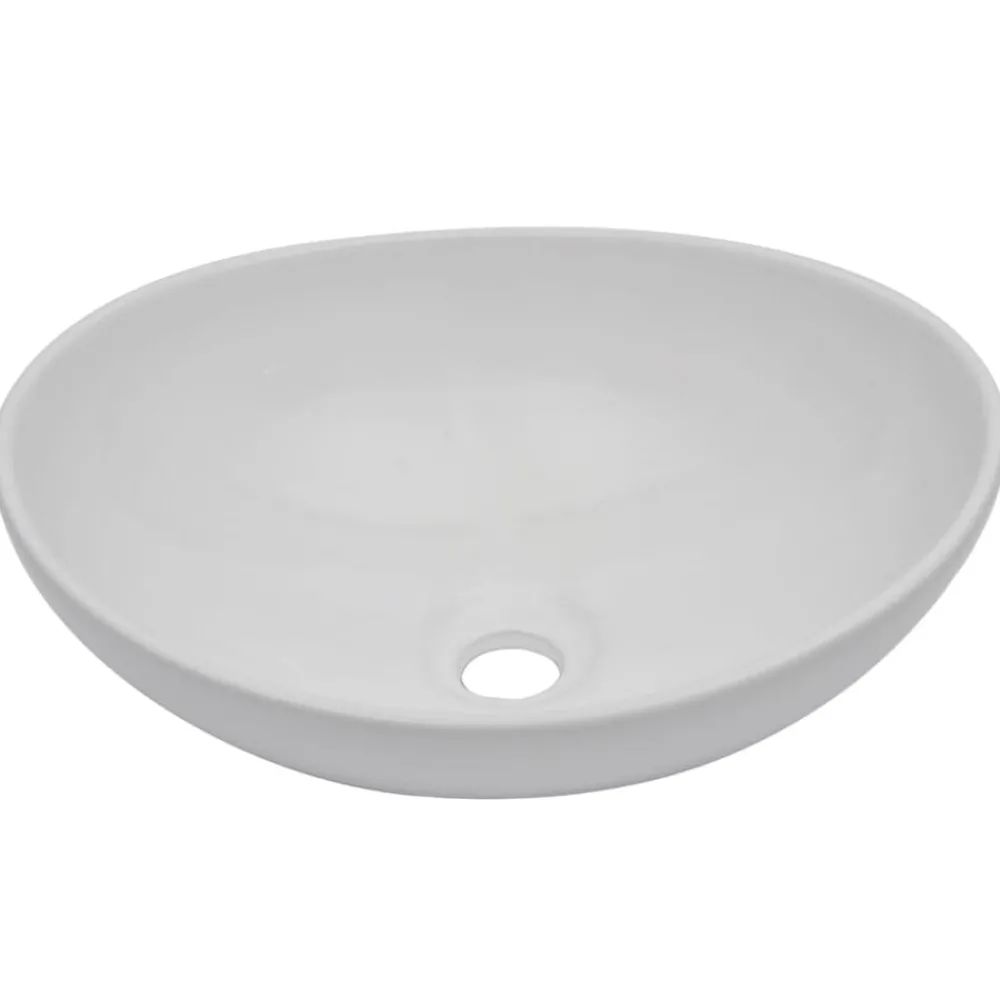 vidaXL Meuble de salle de bain en deux pièces Céramique Chêne