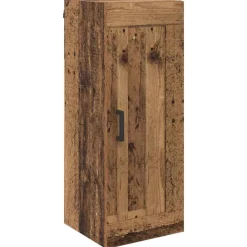 vidaXL Meuble mural 34,5 x 34 x 90 cm Bois d'ingénierie