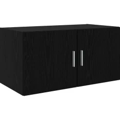 Armoires & Meubles De Rangement-vidaXL Meuble mural Chêne noir 80 x 42.5 x 40 cm Bois d'ingénierie Ch&ecirc;ne noir