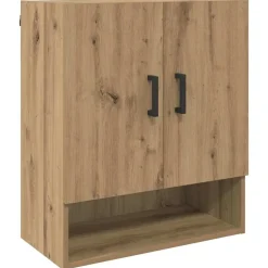vidaXL Meuble mural chêne artisanal 60 x 31 x 70 cm Bois d'ingénierie