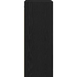 vidaXL Meuble mural Chêne noir 69,5 x 34 x 90 cm Bois d'ingénierie