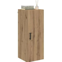 Armoires & Meubles De Rangement-vidaXL Meuble mural Chêne artisanal 34,5 x 34 x 90 cm chêne artisanal
