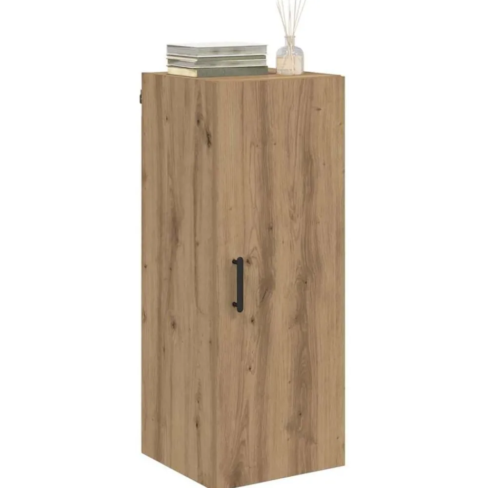 Armoires & Meubles De Rangement-vidaXL Meuble mural Chêne artisanal 34,5 x 34 x 90 cm chêne artisanal