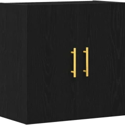 Armoires & Meubles De Rangement-vidaXL Meuble mural Chêne noir 60 x 31 x 70 cm Bois d'ingénierie Ch&ecirc;ne noir