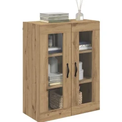 Armoires & Meubles De Rangement-vidaXL Meuble mural Chêne artisanal 69,5 x 34 x 90 cm chêne artisanal