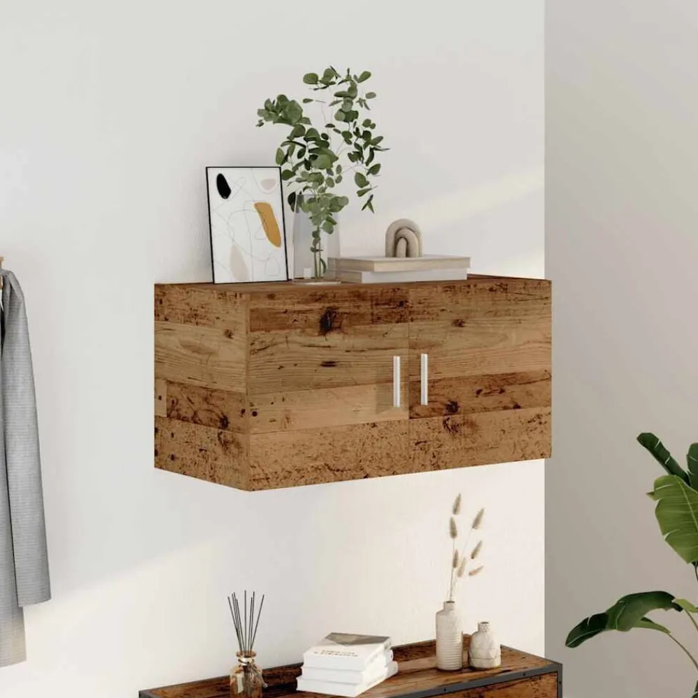 vidaXL Meuble mural 80x39x40 cm bois d'ingénierie