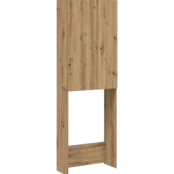 Accessoires Pour Appareils Électroménagers-vidaXL Meuble pour machine à laver chêne artisanal 64x25,5x190 cm ch&ecirc;ne artisanal