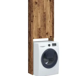 vidaXL Meuble pour machine à laver 64x25,5x190 cm