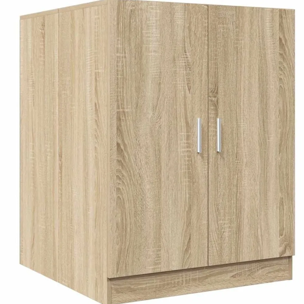 vidaXL Meuble pour machine à laver chêne sonoma 70,5x71,5x91,5 cm