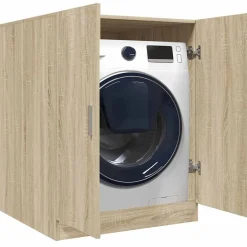 vidaXL Meuble pour machine à laver chêne sonoma 70,5x71,5x91,5 cm