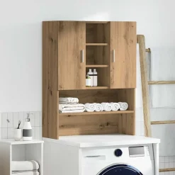 vidaXL Meuble pour machine à laver chêne artisanal 70,5x25,5x90 cm