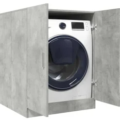 Accessoires Pour Appareils Électroménagers-vidaXL Meuble pour machine à laver 70,5x71,5x91,5 cm Gris béton