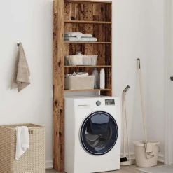 vidaXL Meuble pour machine à laver 64x24x190 cm