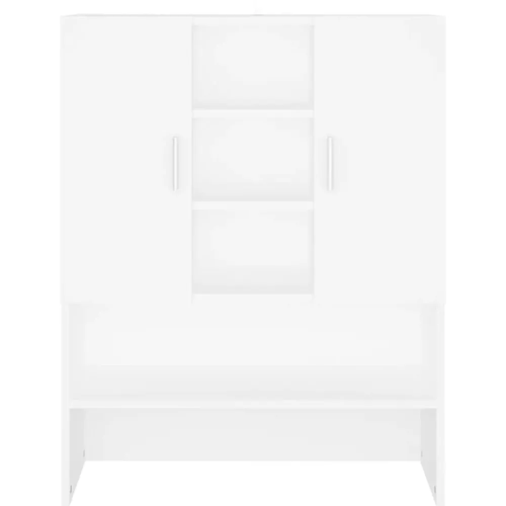Accessoires Pour Appareils Électroménagers-vidaXL Meuble pour machine à laver 70,5x25,5x90 cm Blanc